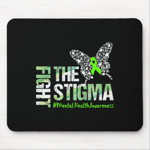 Bekämpfung des Geschenks für psychische Gesundheit Mousepad