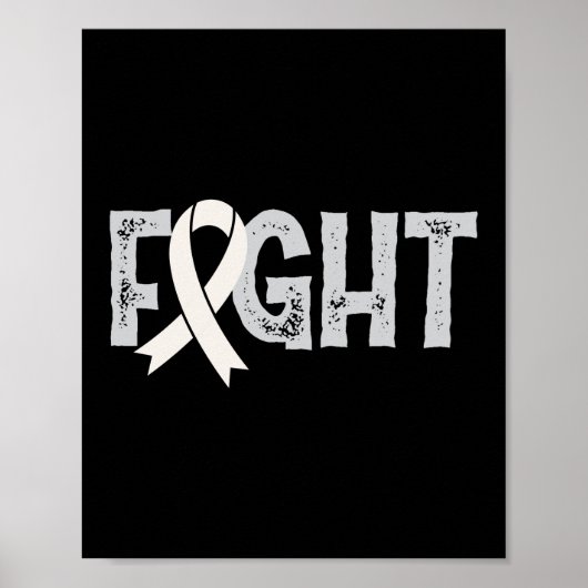 Bekämpfung des Lungenkrebs Poster (Vorne)