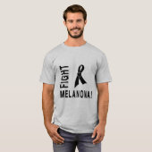 Bekämpfung des Melanoms T-Shirt (Vorne ganz)