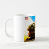BEKÄMPFUNG DES PERSONALS IN DEN USA KAFFEETASSE (Links)