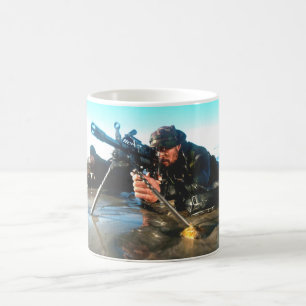 BEKÄMPFUNG DES PERSONALS IN DEN USA KAFFEETASSE