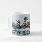 BEKÄMPFUNG DES PERSONALS IN DEN USA KAFFEETASSE (Vorderseite Links)