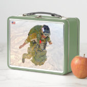 BEKÄMPFUNG DES PERSONALS IN DEN USA METALL BROTDOSE (Beispiel)