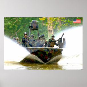 BEKÄMPFUNG DES PERSONALS IN DEN USA POSTER