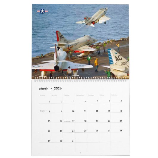 BEKÄMPFUNG DES PHANTOM - F-4-PHANTOM DER US-MILITÄ KALENDER (Mär 2026)