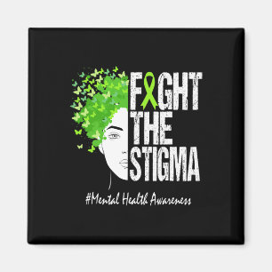 Bekämpfung des psychischen Bewusstseins für Stigma Magnet