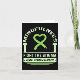 Bekämpfung des Shirts der psychischen Gesundheit i Karte
