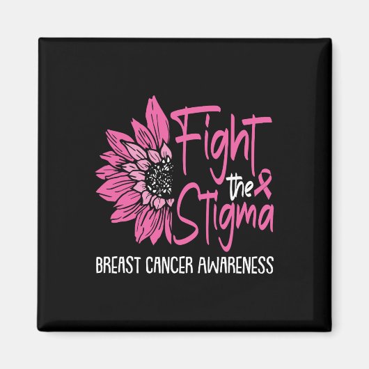 Bekämpfung des Stigma Brustkrebs Magnet (Vorne)
