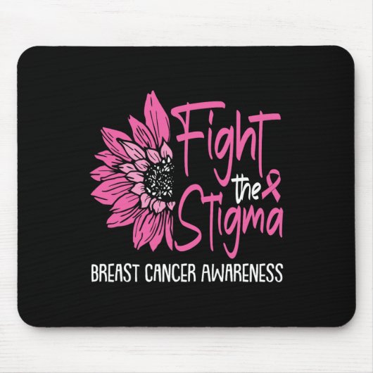 Bekämpfung des Stigma Brustkrebs Mousepad (Vorne)