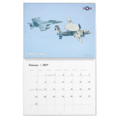 BEKÄMPFUNG HAWKEYE - US-Marine E-2 Hawkeye Kalender (Feb 2027)