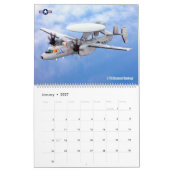 BEKÄMPFUNG HAWKEYE - US-Marine E-2 Hawkeye Kalender (Jan 2027)