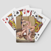 BEKÄMPFUNG IN EINEM TEEPEE SPIELKARTEN (Rückseite)