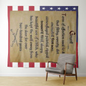 BEKÄMPFUNG INFANTRYMAN alias "GRUNT" Wandteppich (Beispiel (Horizontal))