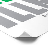 Bekämpfung psychischer Erkrankungen Poster (Ecke)