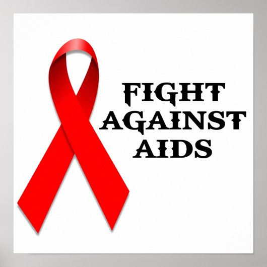 Bekämpfung von Aids Poster (Vorne)