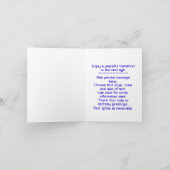 Bekämpfung von Alien Geburtstag Karte (Innenseite)