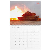 BEKÄMPFUNG VON ARMOR - US-Militärgepanzerte Fahrze Kalender (Mär 2026)