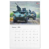 BEKÄMPFUNG VON ARMOR - US-Militärgepanzerte Fahrze Kalender (Feb 2026)