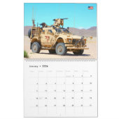 BEKÄMPFUNG VON ARMOR - US-Militärgepanzerte Fahrze Kalender (Jan 2026)