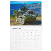 BEKÄMPFUNG VON ARMOR - US-Militärgepanzerte Fahrze Kalender (Feb 2026)