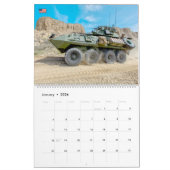 BEKÄMPFUNG VON ARMOR - US-Militärgepanzerte Fahrze Kalender (Jan 2026)