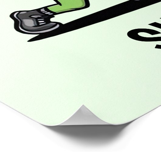 Bekämpfung von Außerirdischen Poster (Ecke)