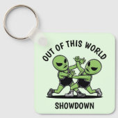 Bekämpfung von Außerirdischen Schlüsselanhänger (Vorderseite)