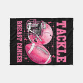 Bekämpfung von Brustkrebs Bewusstsein der amerikan Fleecedecke (Vorderseite (Horizontal))