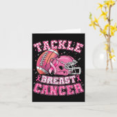 Bekämpfung von Brustkrebs Bewusstsein für American Karte (Gelbe Blume)