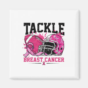 Bekämpfung von Brustkrebs Bewusstsein rosa Broncho Magnet