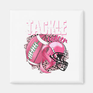 Bekämpfung von Brustkrebs Bewusstsein rosa Broncho Magnet