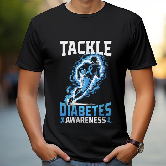 Bekämpfung von Diabetes Sensibilisierungsgetrieben T-Shirt