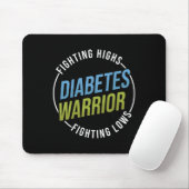 Bekämpfung von Diabetes Typ 1 Mousepad (Mit Mouse)