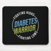 Bekämpfung von Diabetes Typ 1 Mousepad (Vorne)