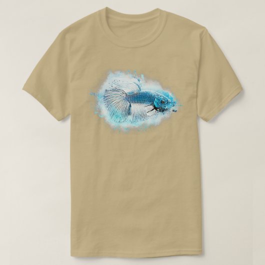 Bekämpfung von Fischhalfmoon Betta-Milben 2 T-Shirt (Design vorne)