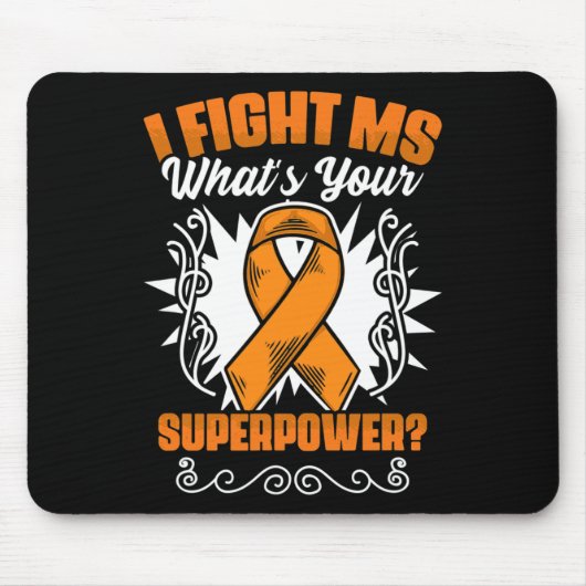 Bekämpfung von Frau Bewusstsein Multiple Sklerose Mousepad (Vorne)