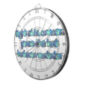 Bekämpfung von Hautkrebs, Übergabe des Hutes, Haku Dartscheibe (Vorderseite rechts)