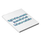 Bekämpfung von Hautkrebs, Übergabe des Hutes, Haku Notizblock (angewinkelt)