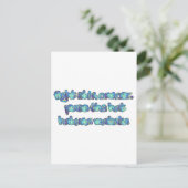 Bekämpfung von Hautkrebs, Übergabe des Hutes, Haku Postkarte (Stehend Vorderseite)