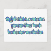 Bekämpfung von Hautkrebs, Übergabe des Hutes, Haku Postkarte (Vorderseite)