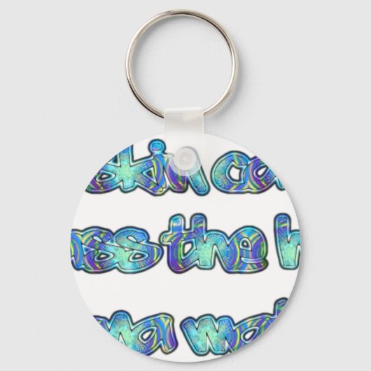 Bekämpfung von Hautkrebs, Übergabe des Hutes, Haku Schlüsselanhänger (Vorderseite)