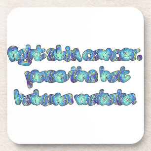 Bekämpfung von Hautkrebs, Übergabe des Hutes, Haku Untersetzer