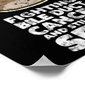 Bekämpfung von Krebserkrankungen bei Gallenerkrank Poster (Ecke)