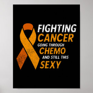Bekämpfung von Krebsleukämie Poster