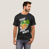Bekämpfung von Lebensmittelabfällen T-Shirt (Vorne ganz)