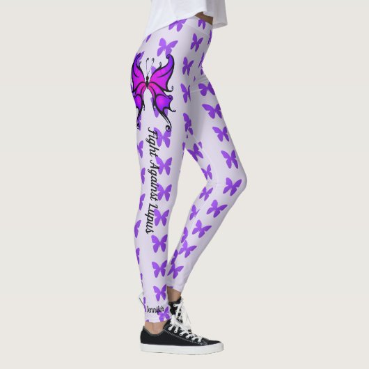 Bekämpfung von Lupus-Benutzerwörtern - Frauen-Legg Leggings (Rechts)