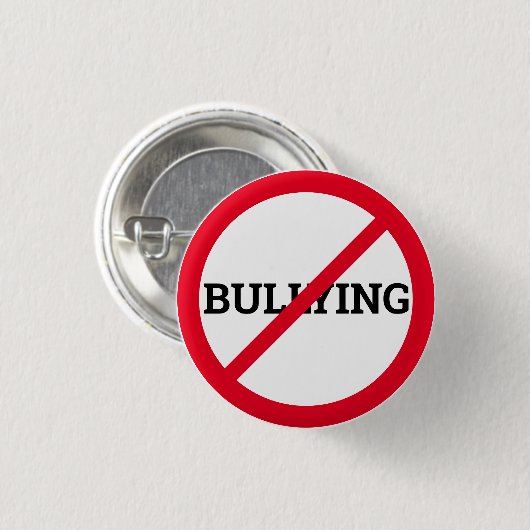 Bekämpfung von Mobbing Button (Vorne & Hinten)