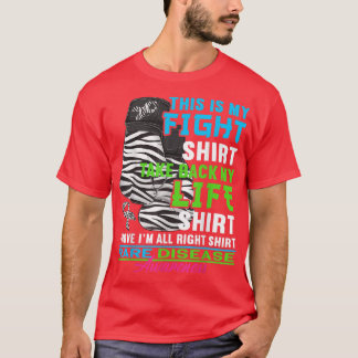 Bekämpfung von Shirt I Zebra Ribbon I Sensibilisie