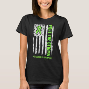 Bekämpfung von Stigma Mental Health Awareness US F T-Shirt