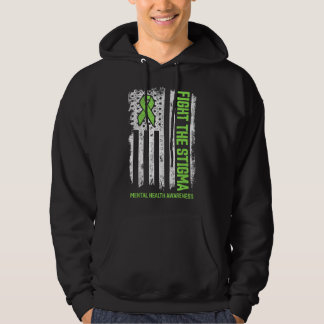 Bekämpfung von Stigma Psychische Gesundheit Hoodie